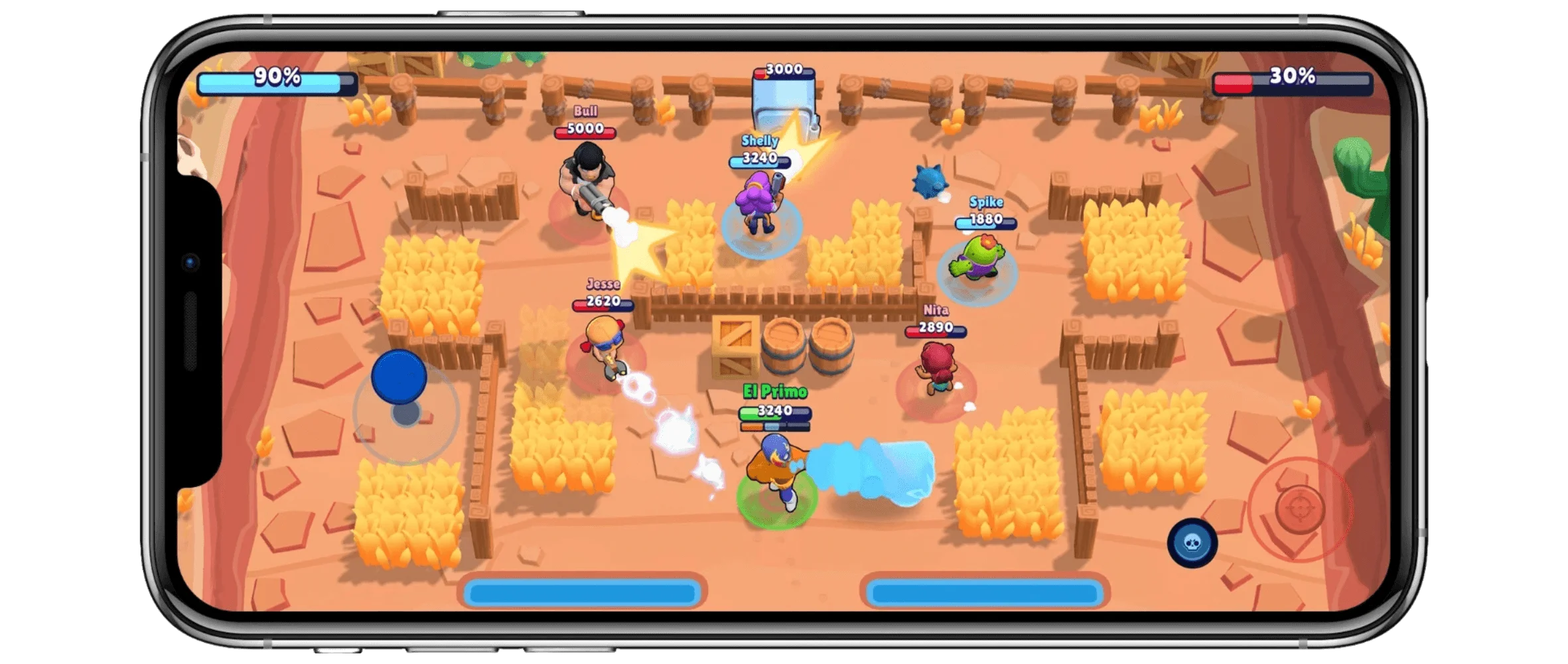 brawl stars gameplay